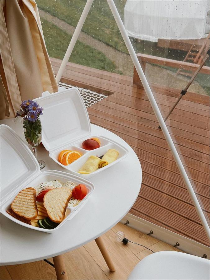 Глемпінг Де Вайб Hotel Vorokhta Eksteriør billede