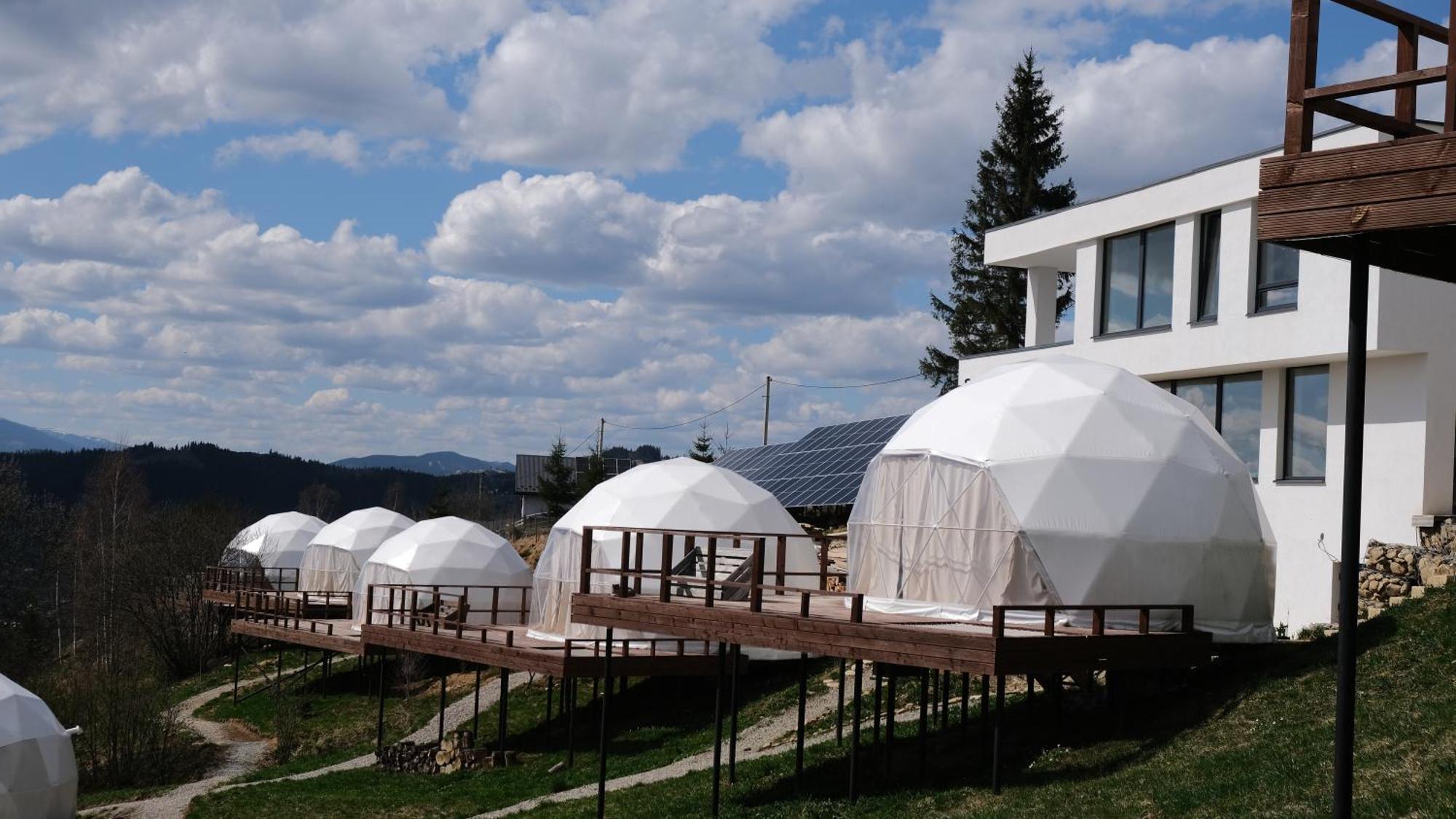 Глемпінг Де Вайб Hotel Vorokhta Eksteriør billede