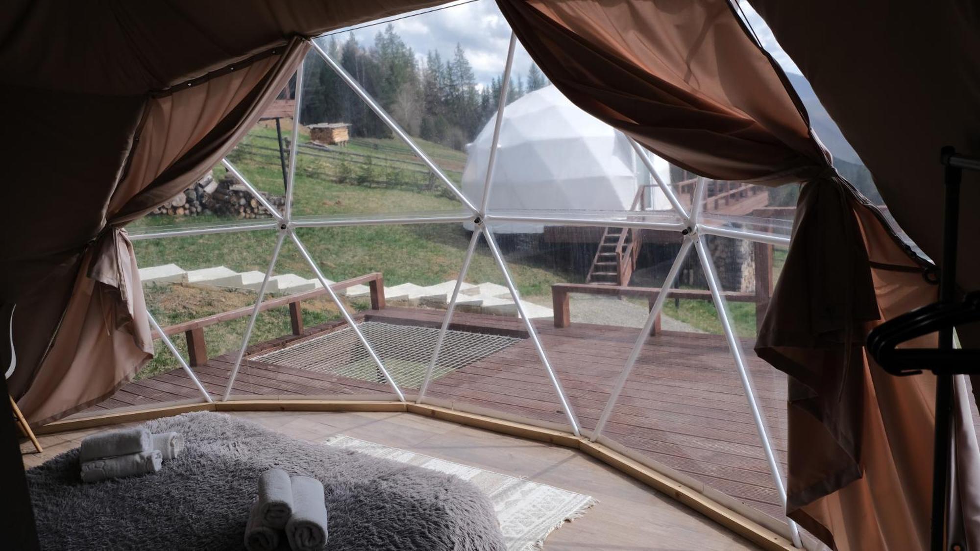 Глемпінг Де Вайб Hotel Vorokhta Værelse billede