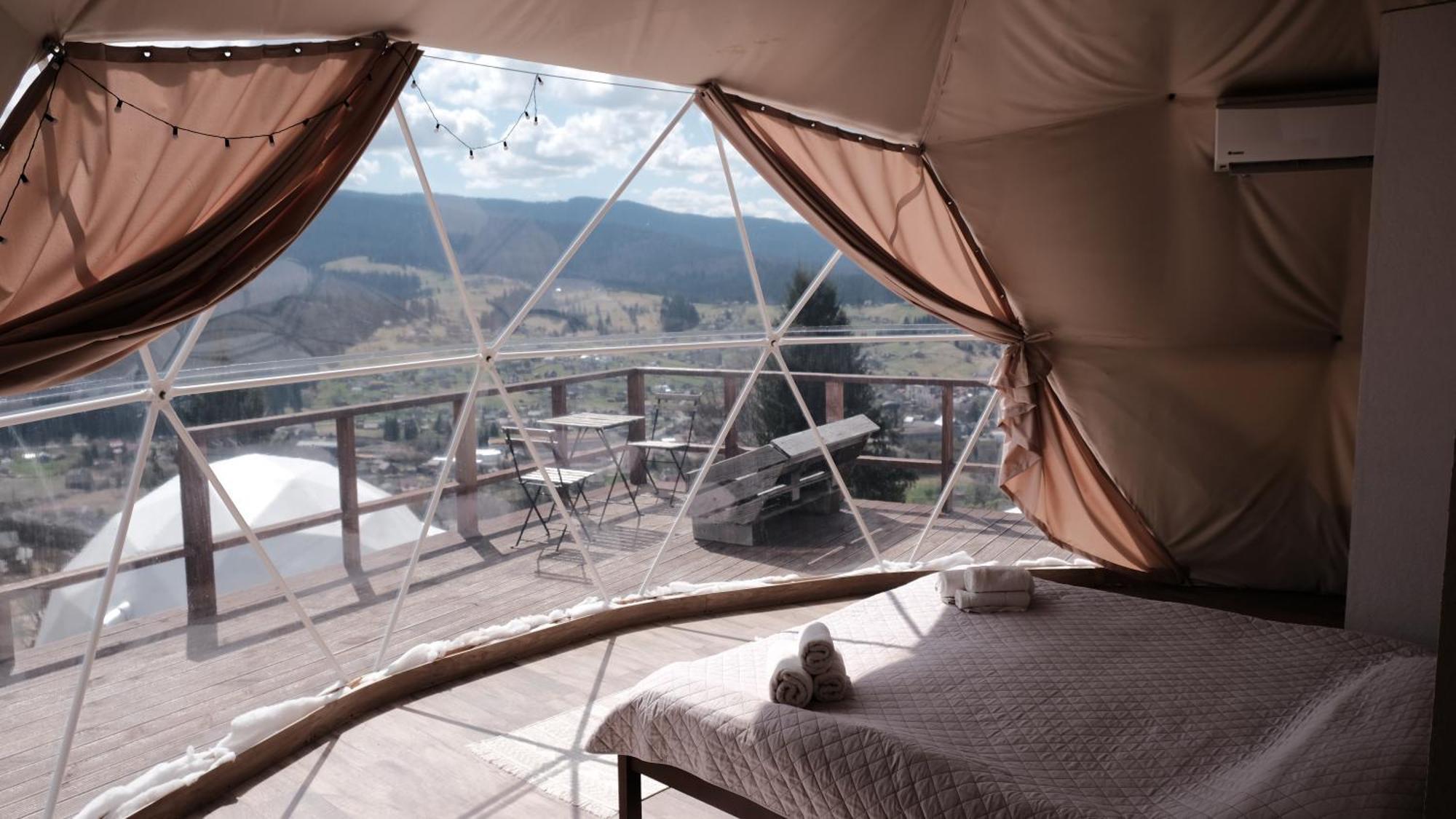 Глемпінг Де Вайб Hotel Vorokhta Værelse billede