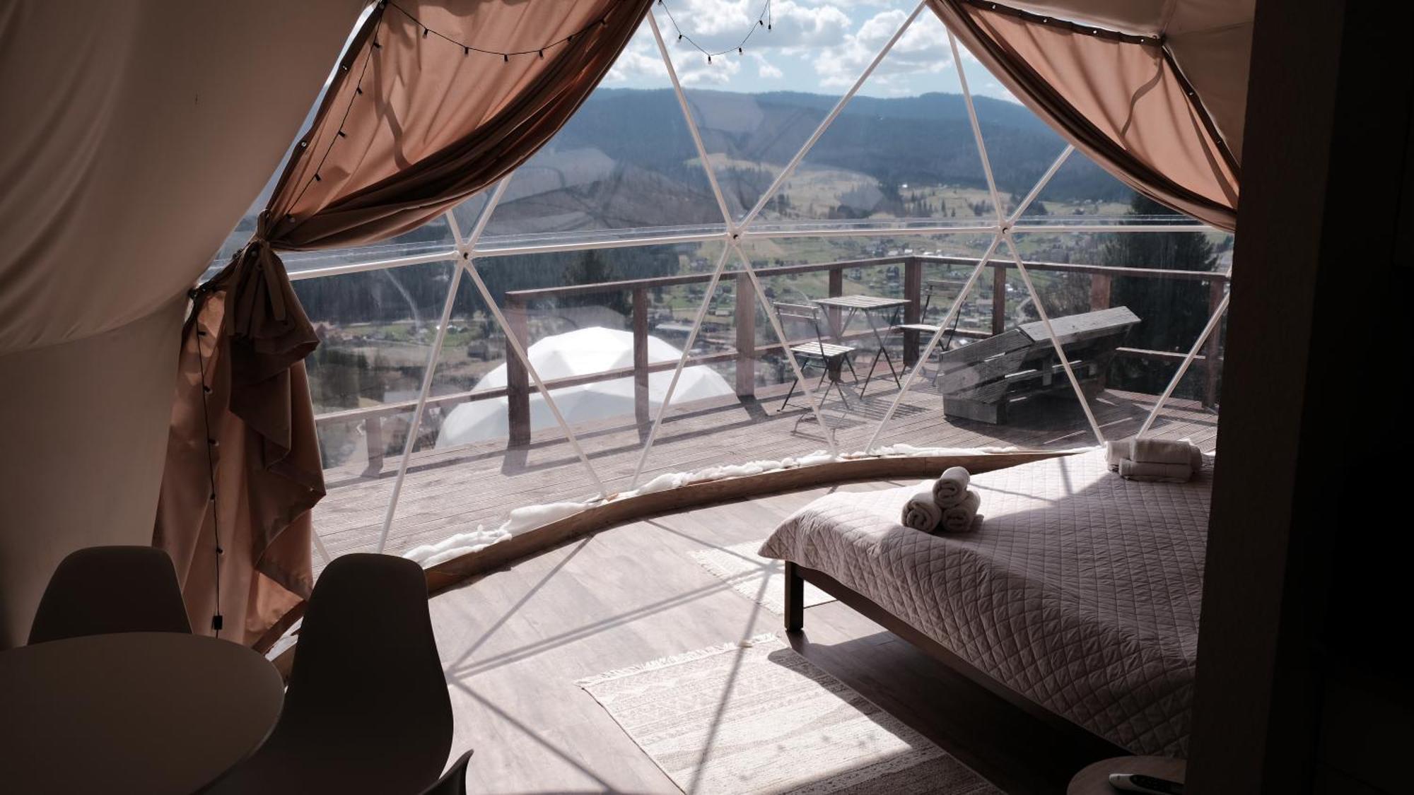 Глемпінг Де Вайб Hotel Vorokhta Værelse billede